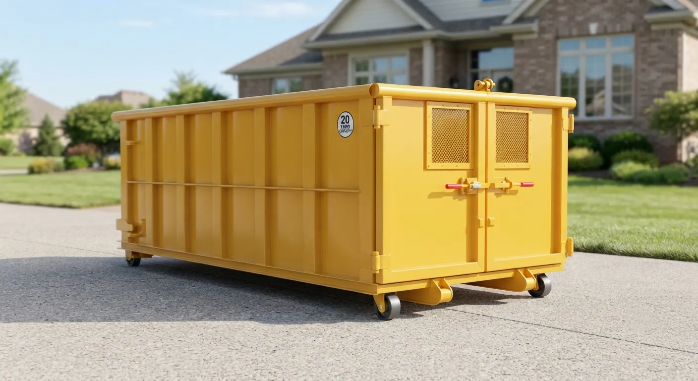 10 yard dumpster rental from our Everett fleet