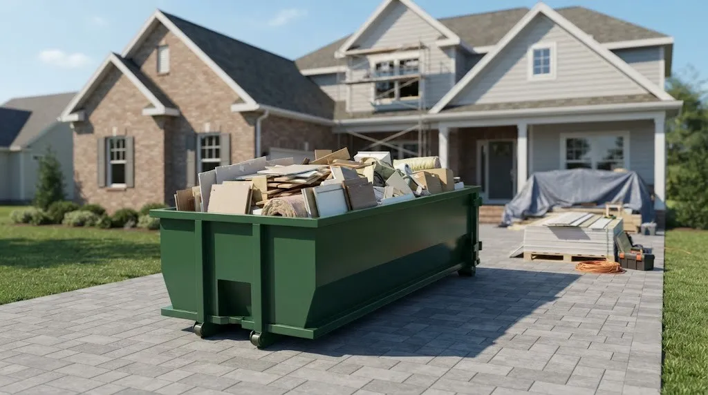 20 yard dumpster rental from our Everett fleet