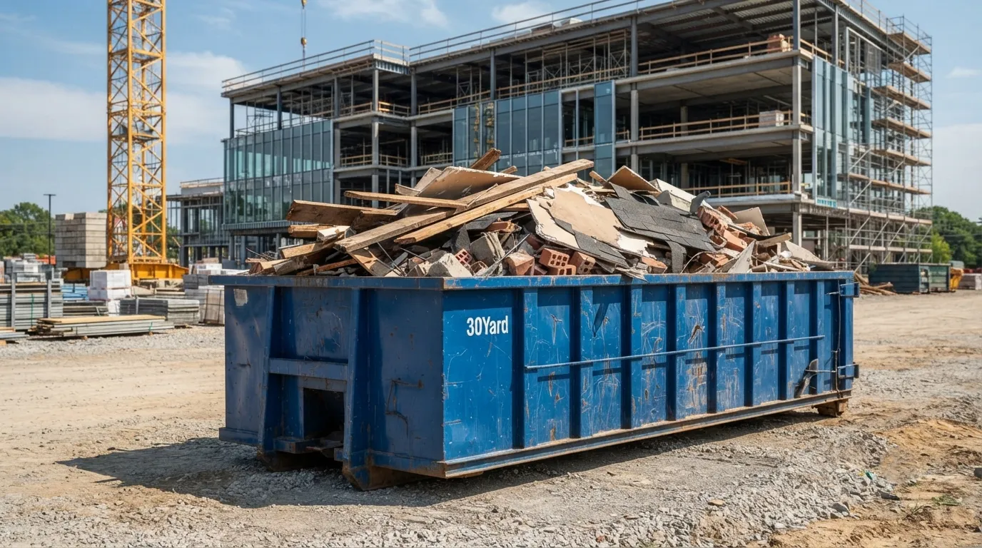 30 yard dumpster rental from our Everett fleet